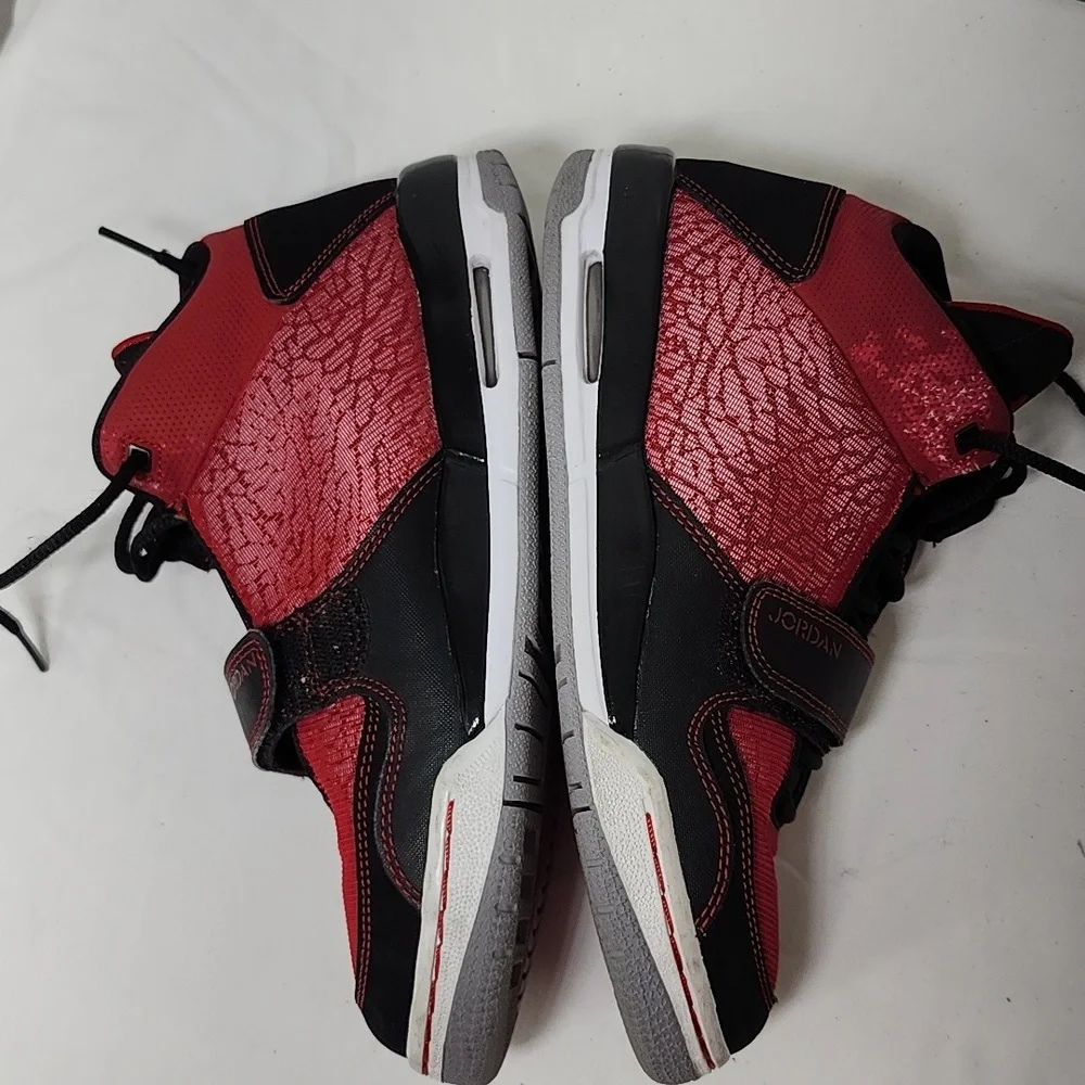 Nike Air Jordan Flight Club 90 / Black Red Rouge US‎ Size 6.5Y / 602662-601